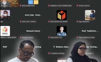 Anggota Bawaslu Kota Bogor Firman Wijaya Hadiri Rengkong Demokrasi Membahas Pengelolaan JDIH Bawaslu