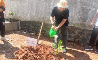 Anggota Bawaslu Kota Bogor Salman Alfarisi Hadiri Launching Gerakan Jumat Sehati dan Jumpa Berlian