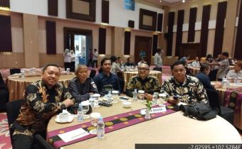 Ketua dan Anggota Serta Kepala Sekretariat Bawaslu Kota Bogor Hadiri Kegiatan Penguatan Kelembagaan Pengawas Pemilu Dari Bawaslu Provinsi Jawa Barat