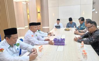 Ketua dan Anggota Bawaslu Kota Bogor Kunjungi Kantor Kementerian Agama Kota Bogor