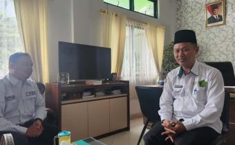 Perkuat Sinergitas, Anggota Bawaslu Kota Bogor, Ahmad Fathoni Bahas Program Kerja Bawaslu Kota Bogor dengan Kemenag Kota Bogor