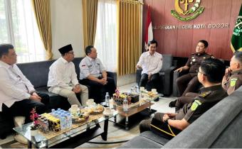Bawaslu Kota Bogor Kunjungi Kejaksaan Negeri Kota Bogor Bahas Kerjasama Antar Lembaga