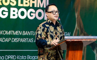 Kordiv. HPS Bawaslu Kota Bogor Hadiri Undangan Pelantikan Pengurus LBHMI