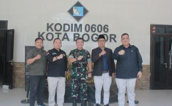 Bawaslu Kota Bogor Audiensi Dengan Kodim 0606, Perkuat Sinergitas Pemilu Dan Demokrasi