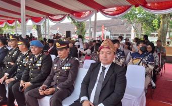 Gelar Senja di Sempur, Bawaslu Kota Bogor Hadiri Penurunan Bendera